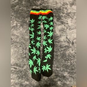 Cannabis stocking socks